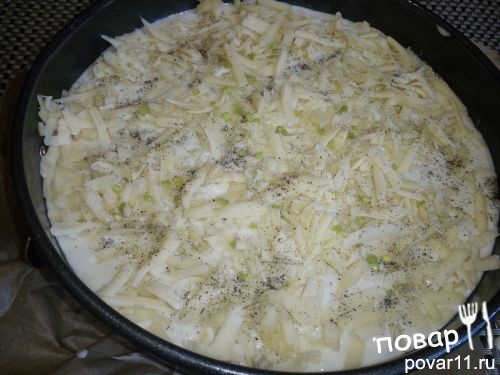 Пирог с картофелем